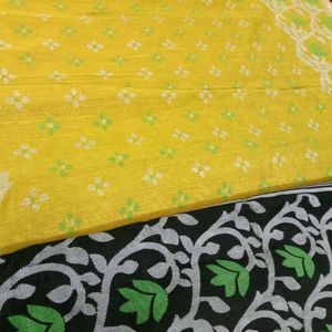 Cotton Blend Saree