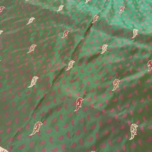 Green Zardosi Silk Saree