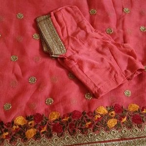 New Beautiful Chiffon Saree