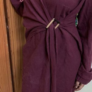 Wrap Robe Type Top