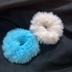 Fur Scrunchies