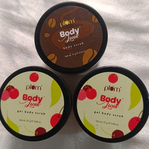 Plum Body Scrub ( Pack Of 3 )