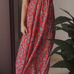 Imported Floral Tube Maxi Dress💕