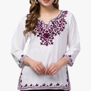 Chickekari Short Kurti