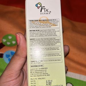 Sunscreen Fix Derma