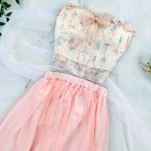 Barbie Skirt And Top Set