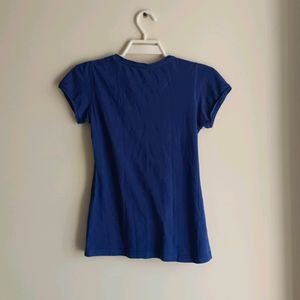 Graphic Navy Blue Tshirt