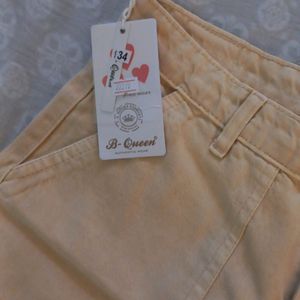 Beige Cargo Pants