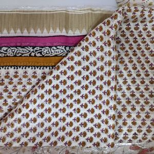 Pure Chanderi Silk Cotton Saree