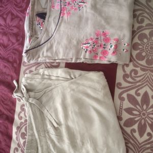 Pure Cotton Kurta And Pent Set