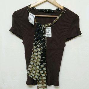 Trendy New Coffee Brown Top For Women