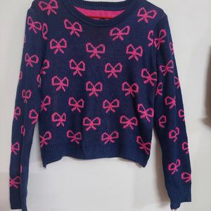 Coquette Bow Knit Sweater