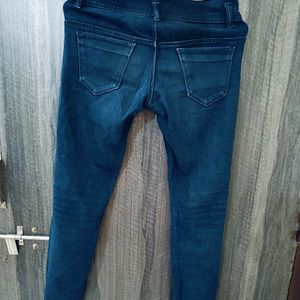 Navy Blue  High West Jeans