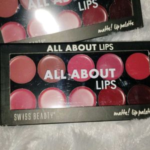 Swiss Beauty All About Lips Palette