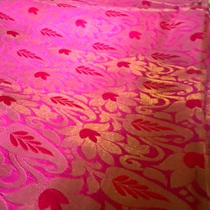 Pink Double Shade Saree