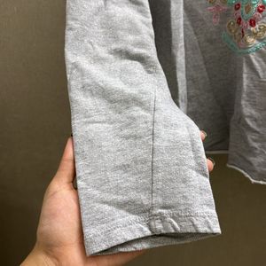 Grey Fusion Top