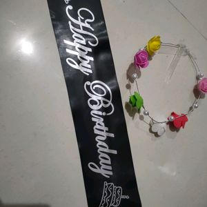 Birthday Sash