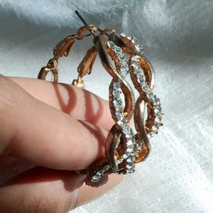 Hoop Studded Earring