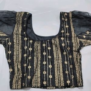 Black Stretchable Blouse....