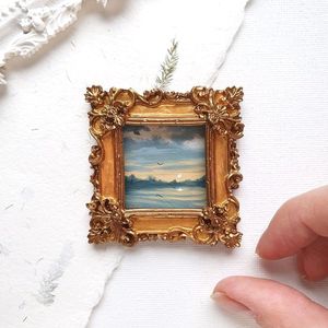 Handmade Painting Frame Fridge Magnets