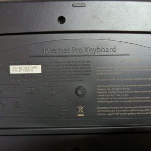 Logitech Keyboard With Detachable Armrest