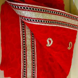 Beautiful Saree With Border