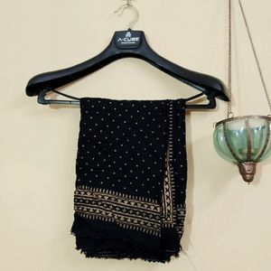 Black Printed Garara Set