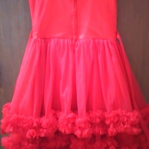 Amazing Party Wear Fluffy Frock