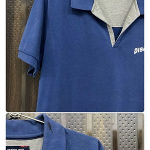 Navy Blue Polo T-shirt