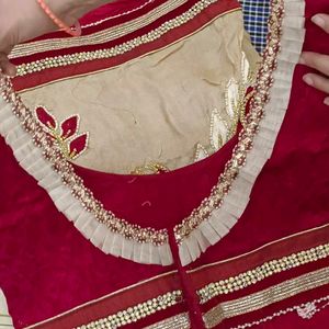 Saree With Stitch Blouse