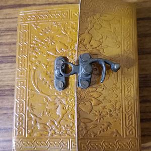 Beautiful Vintage Diary with metal lock🗝️