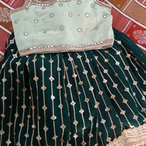 Beautiful Lehenga And Blouse Design