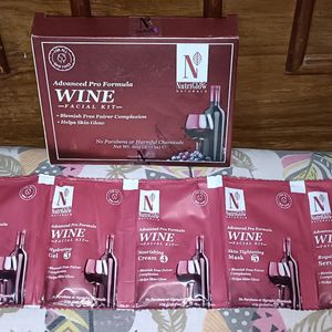 Wine Facial Kit