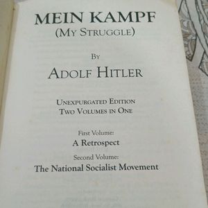 AUTOBIOGRAPHY OF ADOLF HITLER