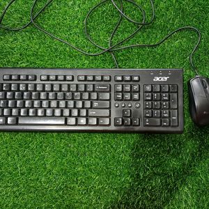 ACER/INTEX Desktop Keyboard & Mouse 100% Working