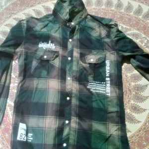 Green Casual Shirt