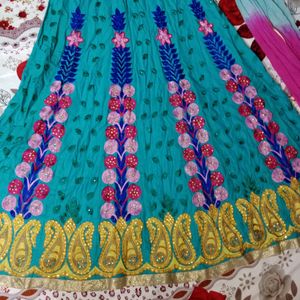 Beautiful Embroidery Anarkali Dress with Dupatta