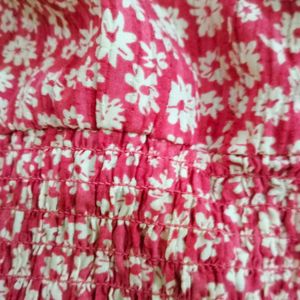 floral printed top for women