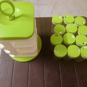 Rotatable Masala Containers