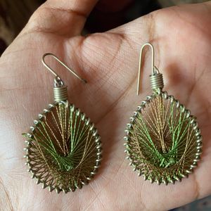 Handmade Peacock Earrings