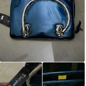 Hand Bag  Blue