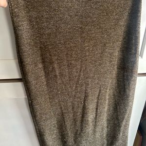 Plus Size Maxi Full Length Knit Skirt - Not Worn