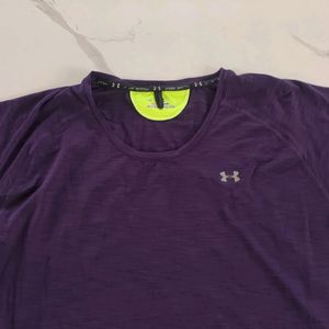 Under Armour Compression Purple T-Shirt