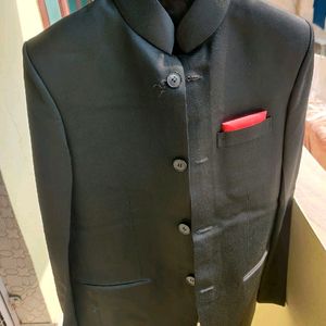 Black Jodhpuri Suit