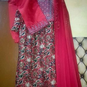 Kurta Trousers Set Dupatta