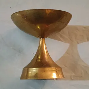 Brass Diya Unused New (1)