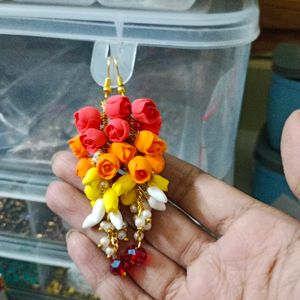 Fashionable Floral Earrings