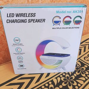 Led Wireless Charging Speaker