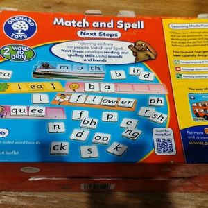 Match And Spelling Game