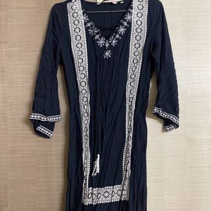 Boho Black Dress | Kurti